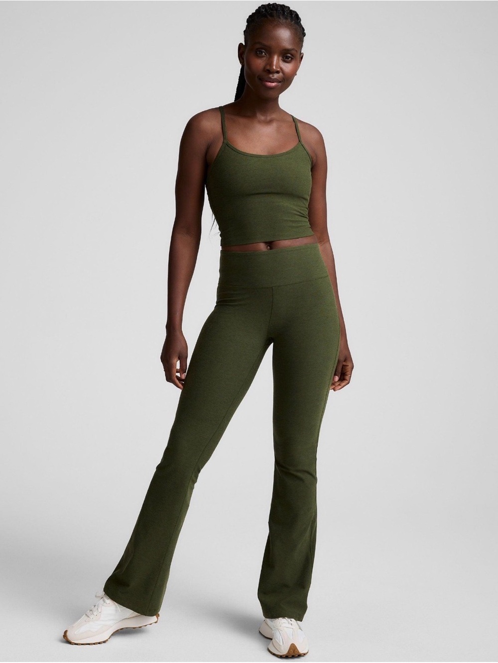 NWT Beyond Yoga Spacedye Mid-Rise Bootcut Pant